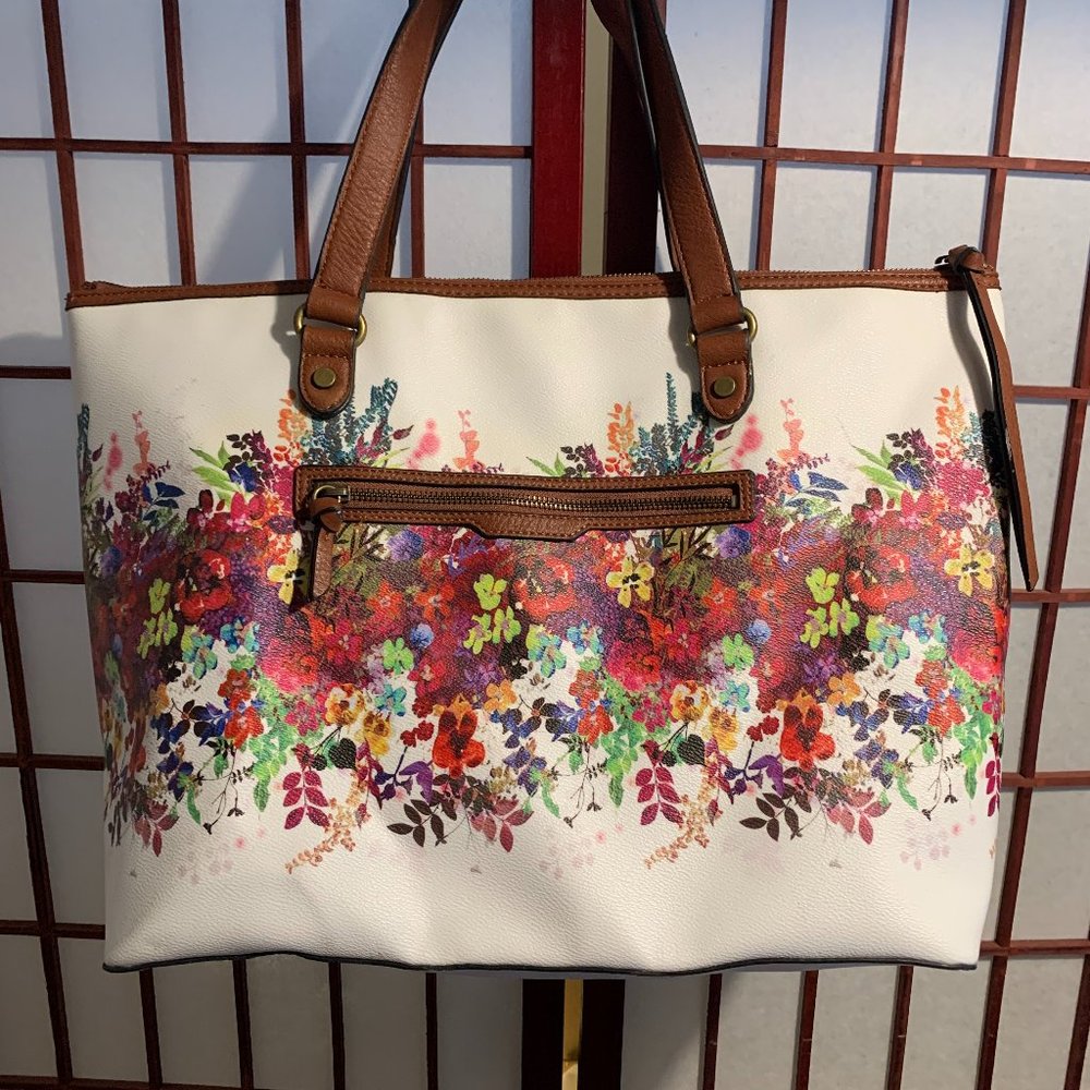 ELLIOTT LUCA FLORAL TOTE BAG